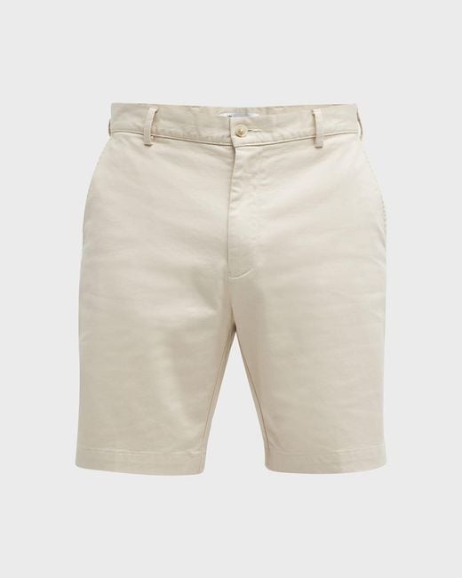 Peter Millar Natural Apos;S Pilot Flat Front Shorts for men