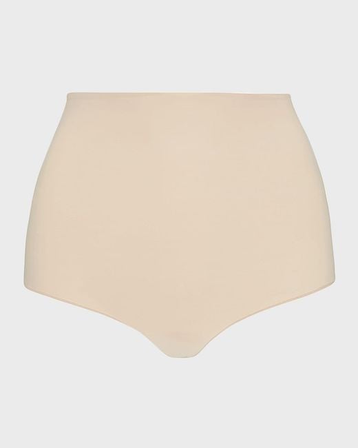Commando Natural High-Waist Control Thong
