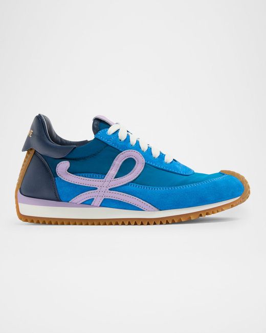 Loewe Blue Flow Retro Runner Sneakers