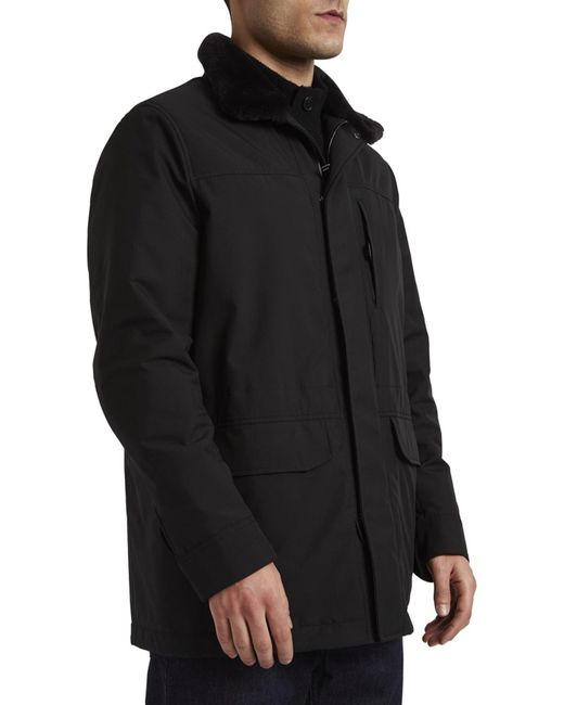 Brioni Black Apos;S Shearling Collar Field Jacket for men
