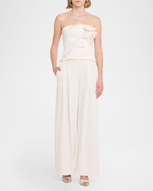 JBQ Natural Florence Strapless Top