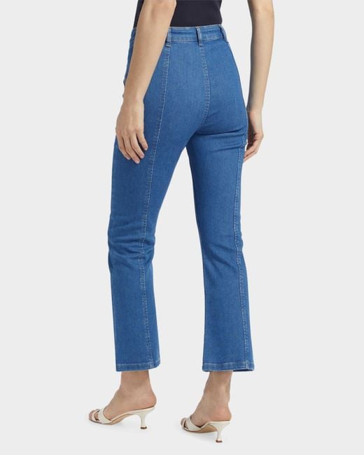Likely Blue Celeste Cropped Pants