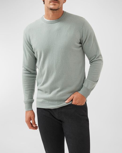 Rodd & Gunn Gray Queenstown Optim Wool-cashmere Sweater for men