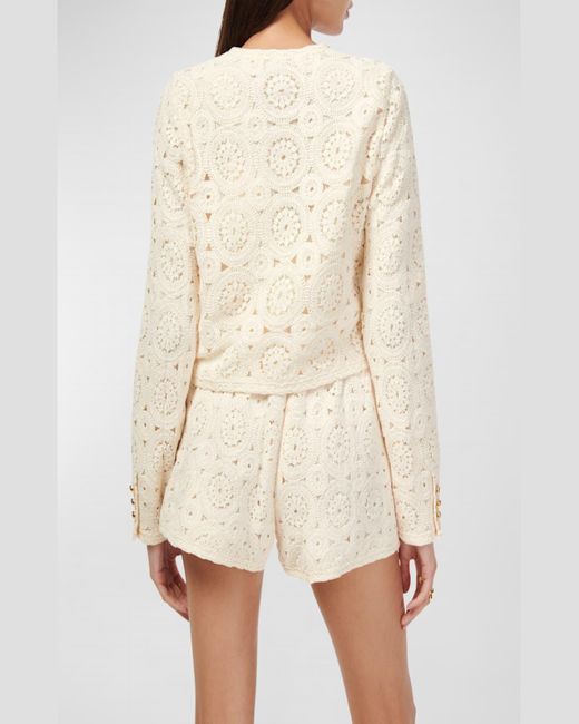 Cami NYC Natural Orion Crochet Pull-On Shorts