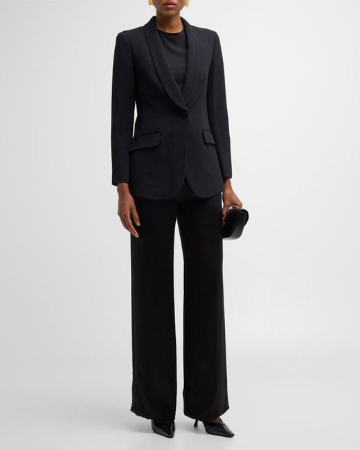Emporio Armani Black Essentials One-Button Blazer Jacket