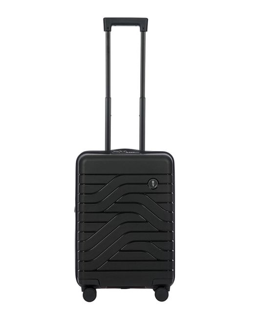 Bric's Black B/y Ulisse 21" Carry-on Expandable Spinner Luggage