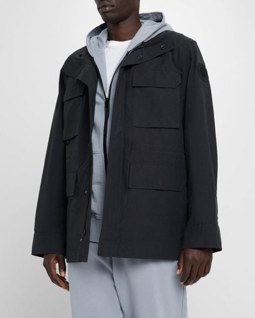 Canada Goose Blue Apos;S Harrison Utility Jacket for men