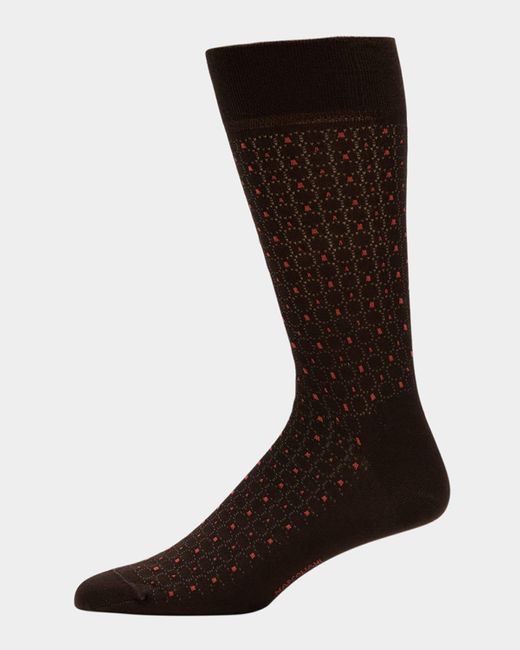 Marcoliani Black Mousse Of Modal Mid-calf Socks for men