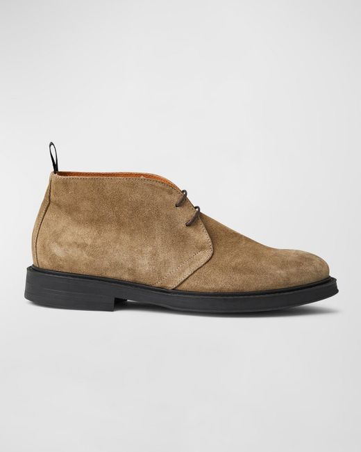 Bruno Magli Taddeo Suede Chukka Boots in Brown for Men | Lyst