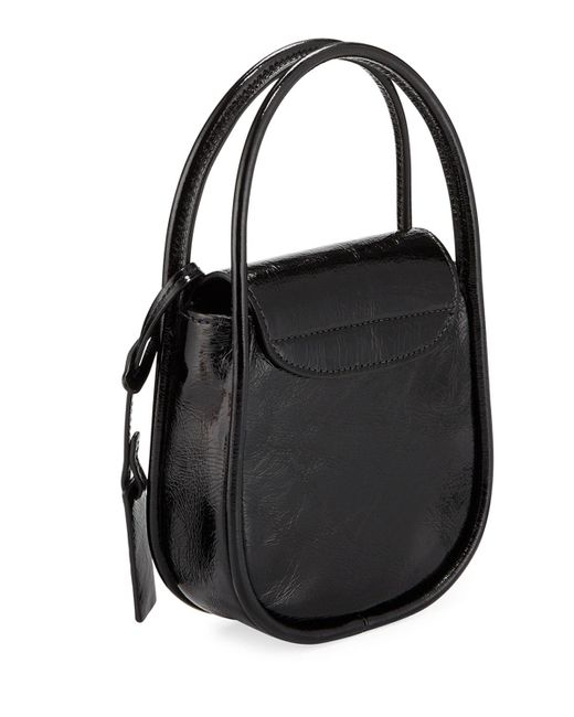 micro top handle bag