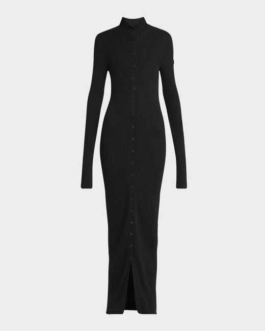 Moncler Genius Black X Ee72 By Edward Enninful Midi Dress