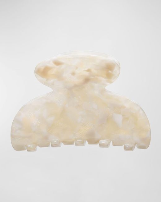 France Luxe Natural Pavlova Small Couture Jaw Clip