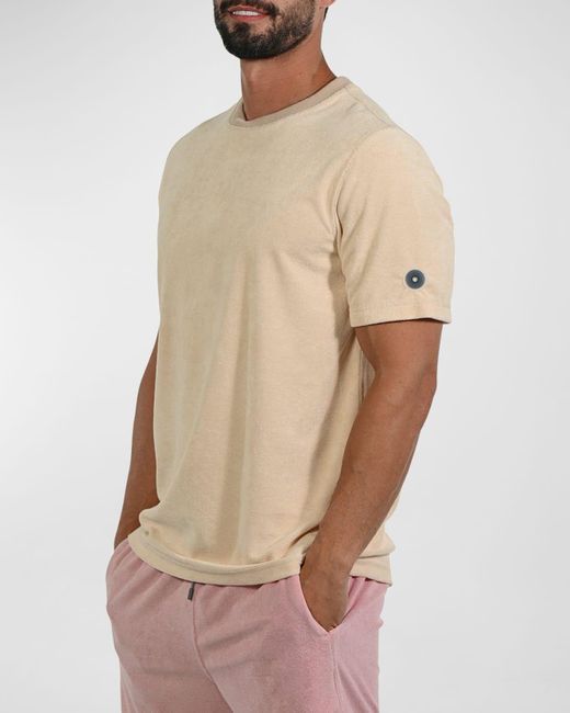 Siamo Verano Natural French Terry T-Shirt for men
