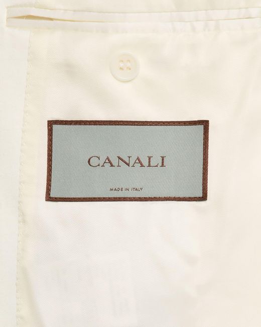 Canali Natural Apos;S Wool Peak Lapel Dinner Jacket for men