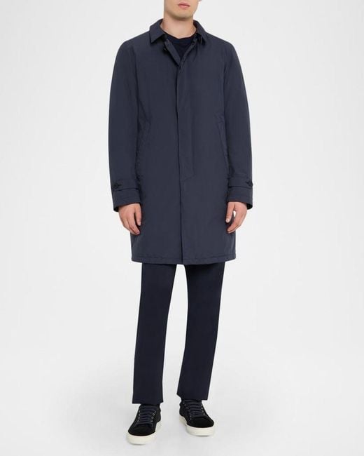Herno Blue Apos;S Long Functional Parka for men