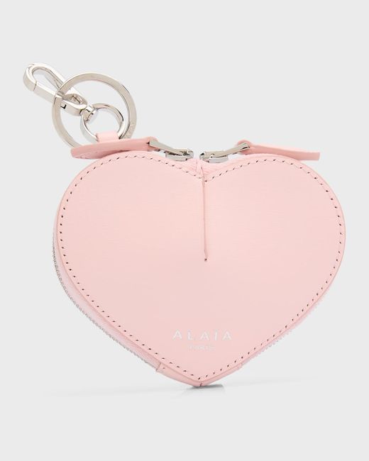 Alaïa Pink Le Coeur Mini Charm