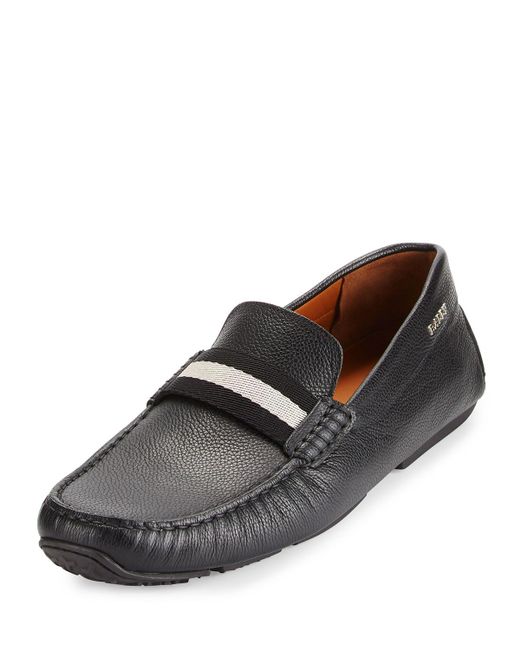 bally leather driver