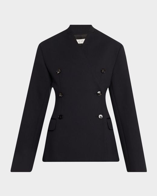 Co. Black Sculptural Llarless Jacket