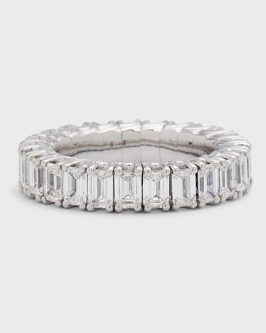 Picchiotti Metallic 18k White Gold Diamond Xpandable Ring