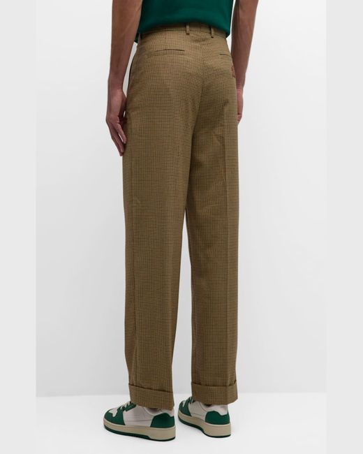 パンツ LE FLEUR x LACOSTE CHECK PLEATED TROUSER LE FLEUR x LACOSTE CHECK PLEATED TROUSER