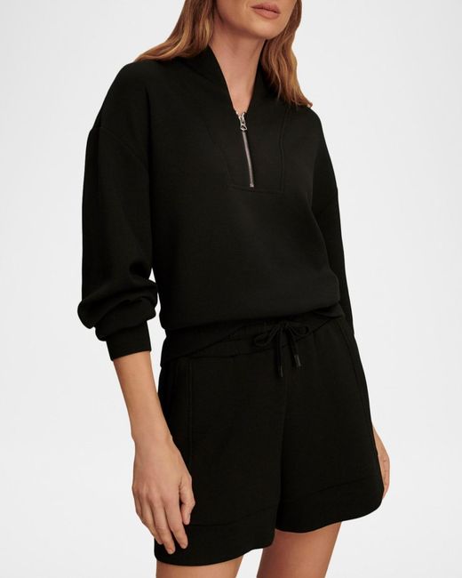 Varley Black Atrium Drawstring Shorts