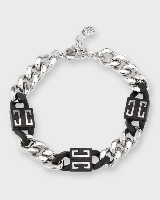 Givenchy Metallic 4G Chain Bracelet for men