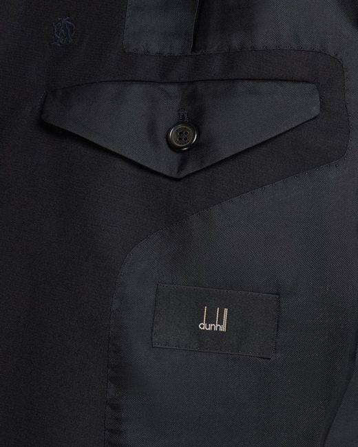 Dunhill Blue Apos;S Double-Breasted Peak Lapel Dinner Jacket for men