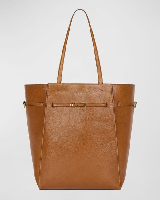 Givenchy Brown Voyou Medium North-South Tote Bag