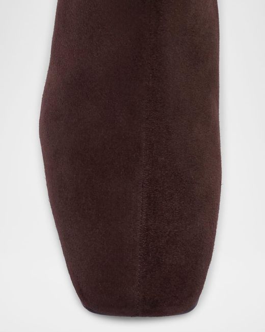 Bernardo Brown Belfast Suede Ankle Booties
