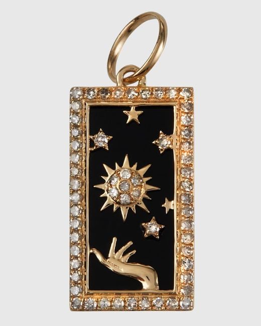 Kastel Jewelry Black Tarot Onyx Pendant