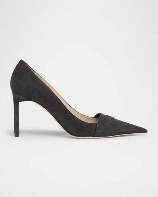 Tom Ford Multicolor Eva Suede Pointed-Toe Pumps