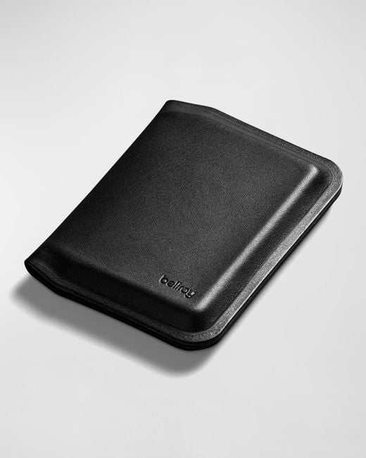 Bellroy Black Apex Slim Sleeve Leather Wallet for men