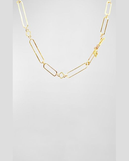 Armenta White Sueno Paper Clip Necklace