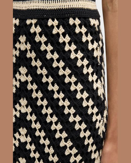 Zimmermann Multicolor Halliday Hand Crochet Skirt