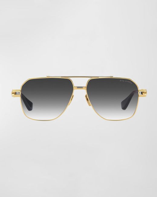 Dita Eyewear Multicolor Kudru Titanium Aviator Sunglasses for men