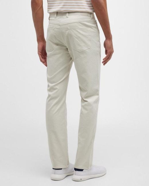 Peter Millar Gray Apos;S Eb66 5-Pocket Performance Pants for men