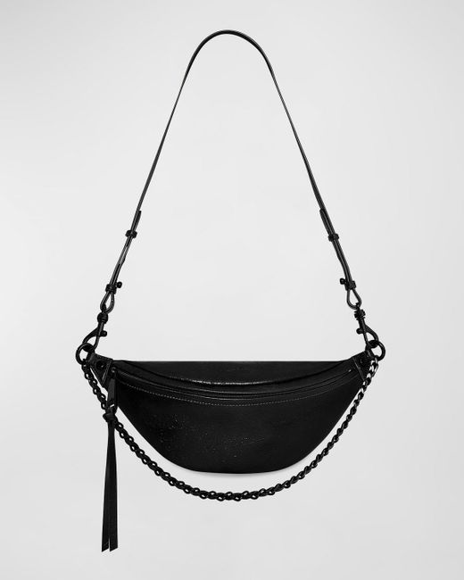 Rebecca Minkoff Black Chelsea Sling Leather Shoulder Bag