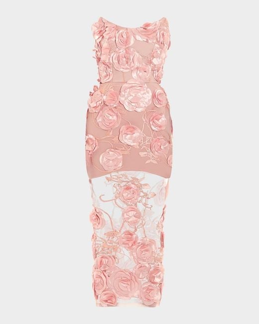 zhivago pink dress Cowl Neck Long Dress