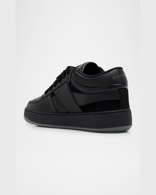 Givenchy Black G Move Low-Top Leather Sneakers for men