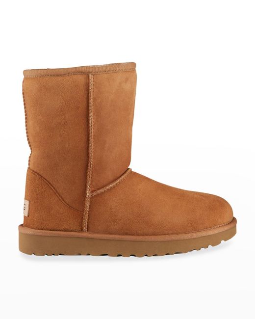 UGG Classic Short Ii Boots in Brown | Lyst