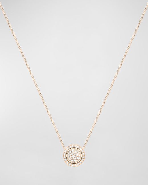 Piaget White Possession 18k Rose Gold Diamond Pendant Necklace