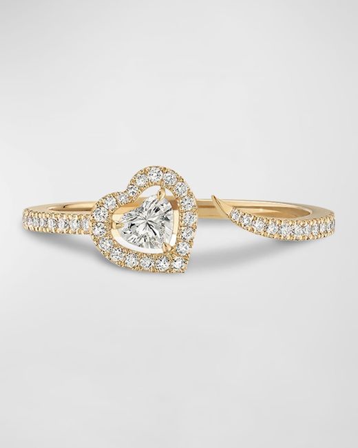 Messika White Joy 18k Yellow Gold Diamond Ring