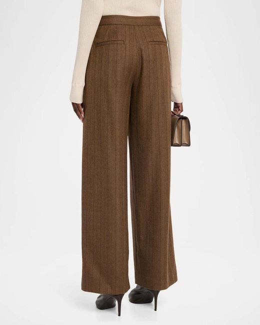Rag & Bone Brown Lawrence Tailored Wool Pants