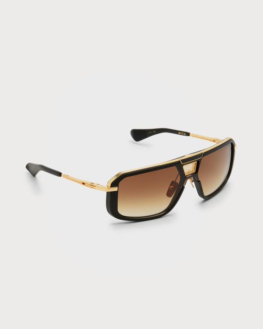 Dita Eyewear Natural Mach-eight Aviator Sunglasses for men
