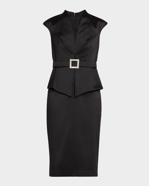 aidan mattox black dress BHLDN Aidan Mattox Regina Gown