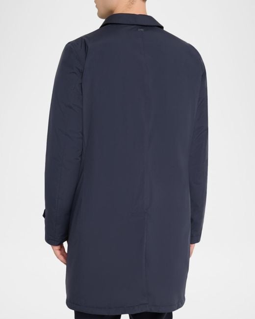Herno Blue Apos;S Long Functional Parka for men