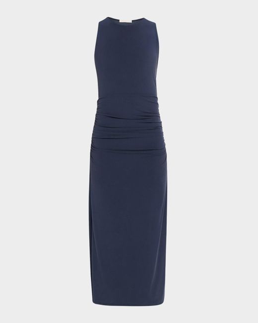 SABLYN Blue Estelle Tank Dress With Side Slits