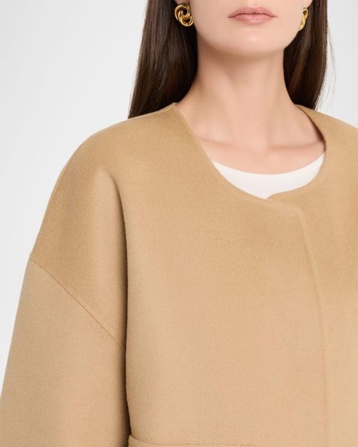 By Malene Birger Natural Jacquie Wool Jacket