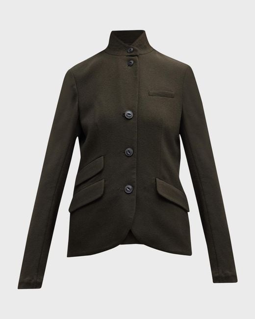 Rag & Bone Black Slade Wool Blazer