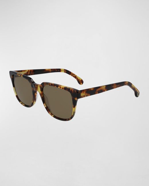 Paul Smith Brown Aubrey Square Sunglasses for men